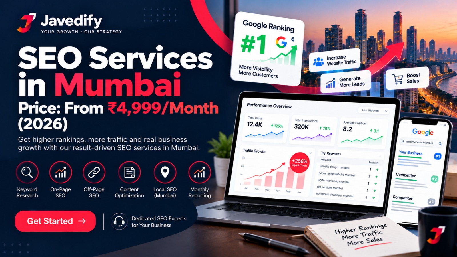 SEO Services in Mumbai Price: From ₹4,999/Month (2026)