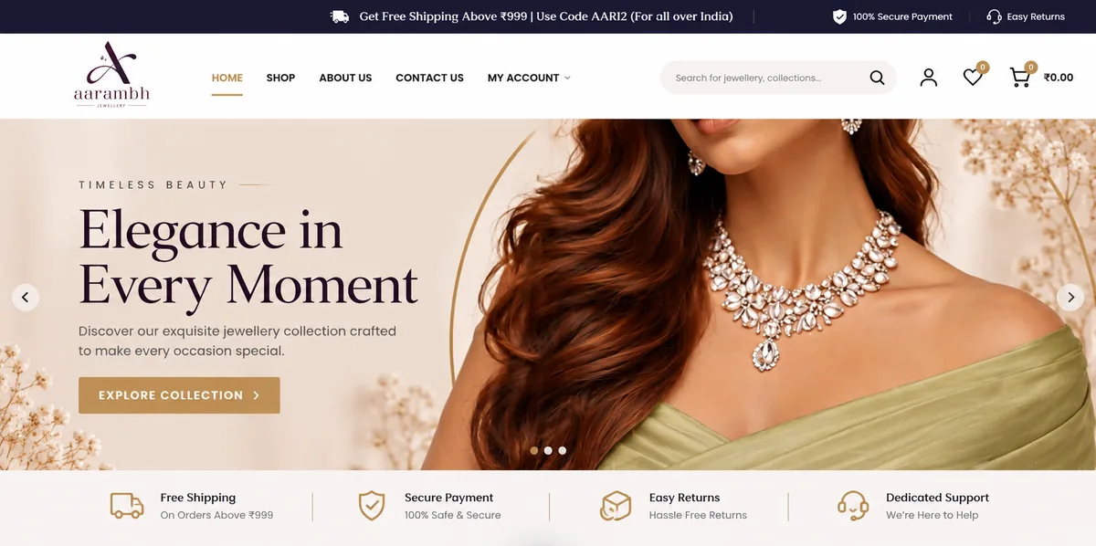 Aarambh Jewellery: SEO Case Study