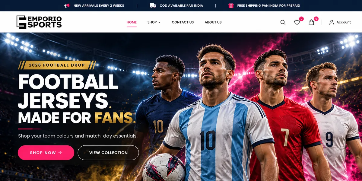 Emporio Sports: Website Case Study